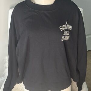 Old Navy Black Sweatshirt